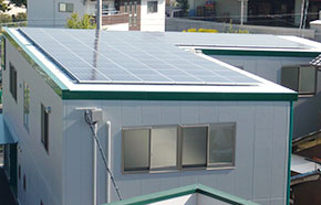 公司大楼/太阳能电池板