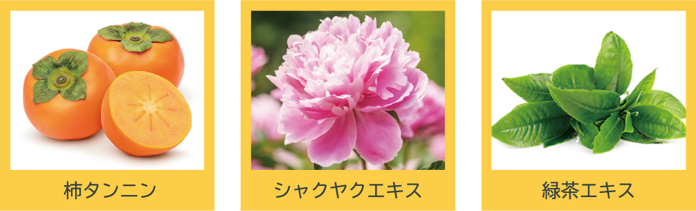 柿单宁/牡丹提取物/绿茶提取物